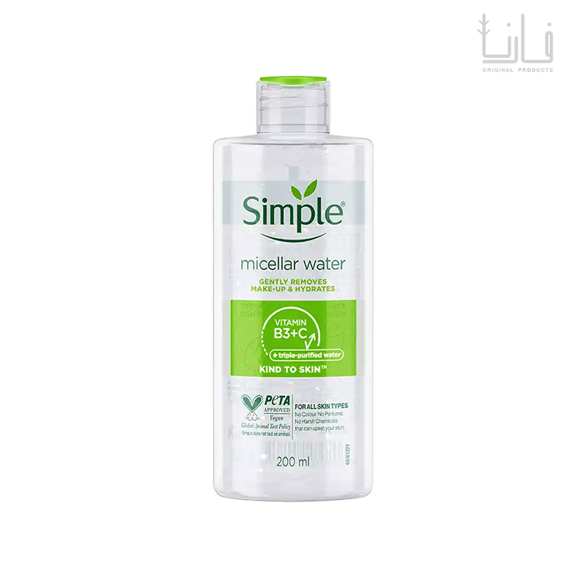 میسلار واتر سیمپل مدل Kind To Skin 1 میسلار واتر سیمپل مدل Kind To Skin